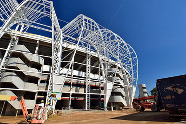 Beira Rio-WM Stadion im Bau Stand 10.07.13 - (c) Lou Avers