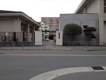 京橋、城東区蒲生の個別指導学習塾アチーブメント、蒲生中学で門前配布