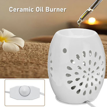 Picture of an electronic-Ceramic-Aromatherapy-Oil-Burner