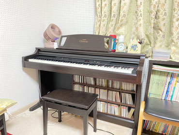 以前の電子ピアノ｜大田区東雪谷羽金ピアノ教室