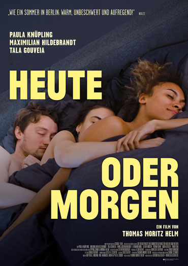 Heute oder Morgen Hauptplakat