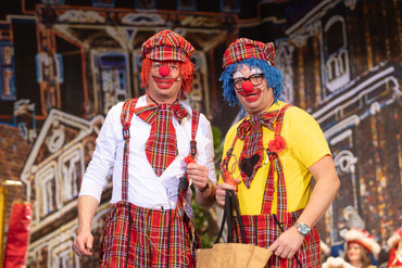 Clown-Nummer mit Ulrich Krechting und Mike Brinkmann