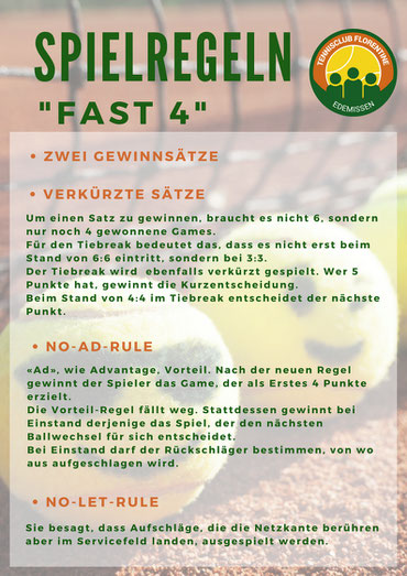 Fast4-Regeln VM 2018 Edemissen