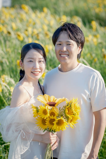 岐阜・各務原のフォトスタジオひでんちのフォトウェディング 関市や美濃加茂からのカップルフォト承ります