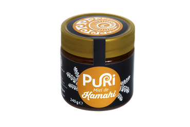 Pot en verre de Miel de Kamahi 240g de Nouvelle-Zélande Puri New Zealand