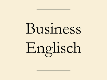 Business Englisch