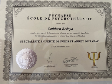 Hypnothérapie par Cathleen Bedoya