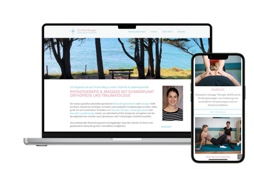 Cynthia Stenger Physiotherapie Website