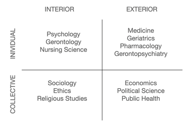 Fig. 14: Some of the sciences involved in the respective quadrant.