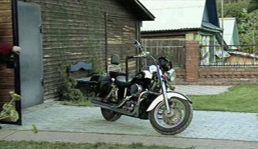 Honda VT 750 Shadow nella serie TV "Delo bilo v gavrilovke"