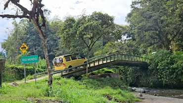 Mindo, eines der bekanntesten Ökoturismusziele in Ecuador
