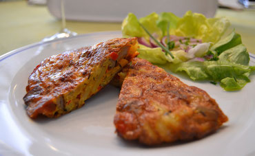 tortilla aux pleurotes