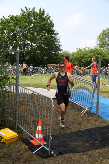 Dominik Sowieja 2.Triathlon Bundeliga Darmstadt Laufen