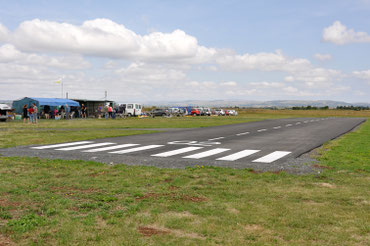 La piste de décollage