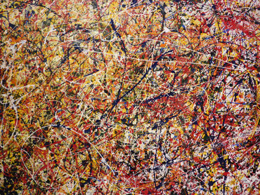Jackson Pollocks Drip Painting 1951