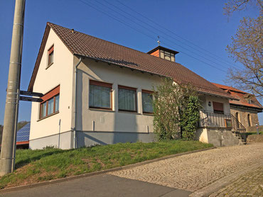 Evangelisches Gemeindehaus in Lüderbach, Pilger- und Wanderherberge