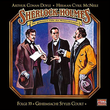 CD-Cover Sherlock Holmes - 55: Geheimsache Styles Court