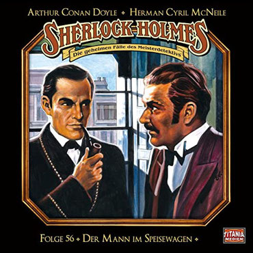 CD-Cover Sherlock Holmes - 55: Der Mann im Speisewagen