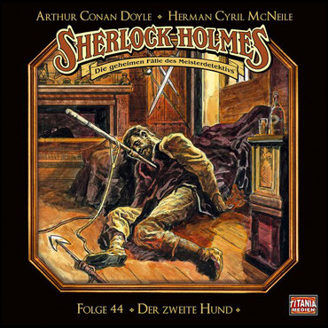 CD-Cover Sherlock Holmes Der zweite Hund