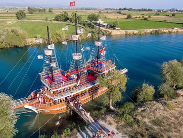 Belek Bootstour Wasserfall