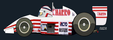 Helmet of Pascal Fabre by Muneta & Cerracín - AGS JH22
