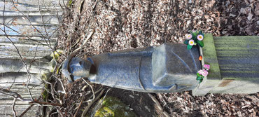 Der Schmerzensmann, 1959, von Johannes Reinarz auf dem Höhenrundweg