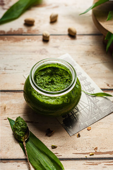 pesto d'ail des ours