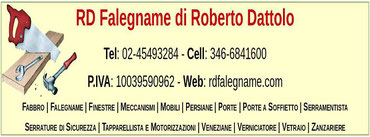 RD Falegname di Roberto Dattolo - P.IVA 10039590962