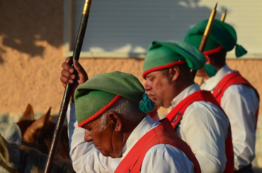 Traditionelles Fest - Männer in Tracht