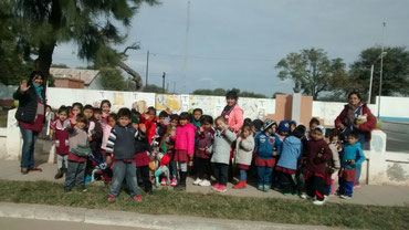 Alumnos de Jardín 094 Recorren las calles de nuestra ciudad