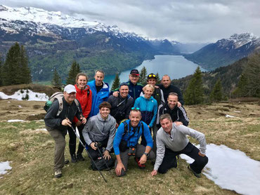 Das Team der Trainerbildung Schweiz auf Gummenalp