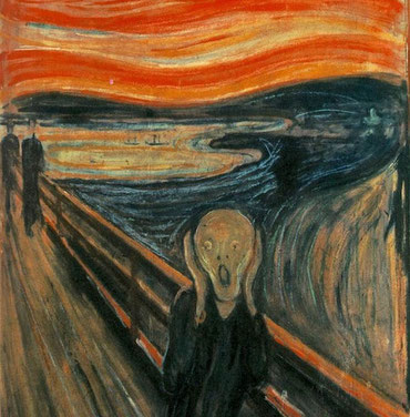 Dictée Le Cri MUNCH Ce2 tableau
