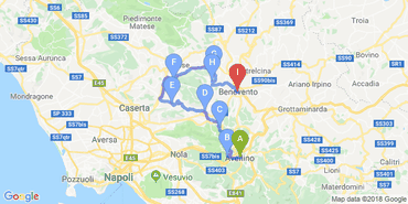 Moto itinerario - Fra i Parchi regionali della Campania