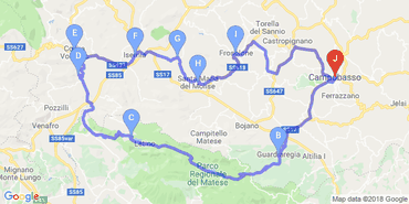 Moto itinerario - I 3 laghi