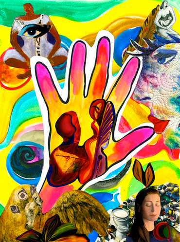 Mixed Media Collage by Shelley Klammer