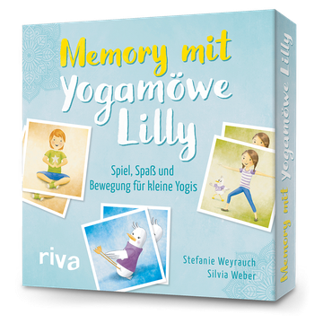 Memory mit Yogamöwe Lilly Spiel, Spaß und Bewegung für kleine Yogis