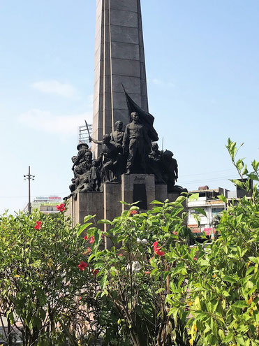 Second Image of the Andres Bonifacio Monument in Caloocan City in Metro Manila, Philippines