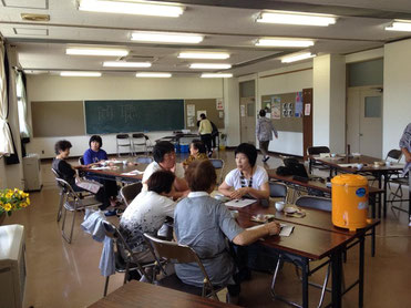 ３年連続で開催している話し合いのルールを学ぶワークショップの様子