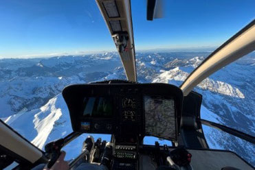 Elite Flights, Alpenrundflug mit Gletscherlandung, Gletscherflug ab Sitterdorf