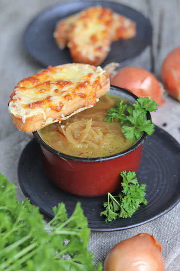 französische Zwiebelsuppe