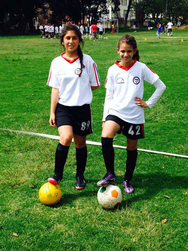 Nuestras futbolistas, Natalia Núñez y Sofía Ramírez 