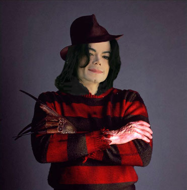 Michael Jackson as Freddy Kreuger (Alex L)