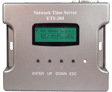 ネットワーク タイムサーバー ETS-204(V2) - 【 ハイビジョン ネットワーク タイムサーバー ETS-204(V2) - 【 ハイビジョン