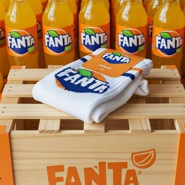 Sokken laten bedrukken Fanta