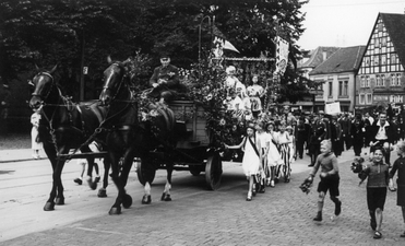 Umzug Obernstraße Anfang der 30er Jahre