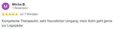 Logopäde Bad Honnef, Google Bewertungen