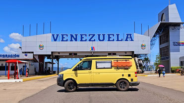 Mit unserem VW T5 in Venezuela