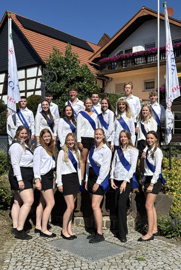Das aktuelle Gruppenfoto der Aktiven aus dem Jahr 2025