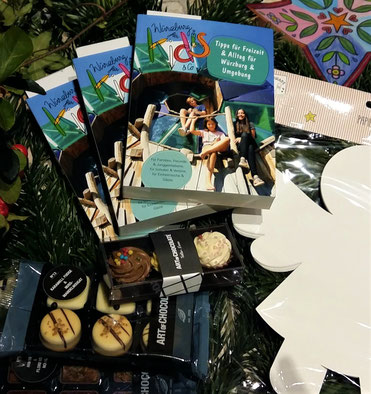 Pralinen von Art of Chocolate als Dankeschön für eure Bestellung vom Buch "Würzburg für Kids & Co"