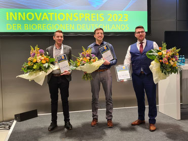 Die Sieger beim Innovationspreis der BioRegionen Deutschlands (© Kurc/Cakal)
